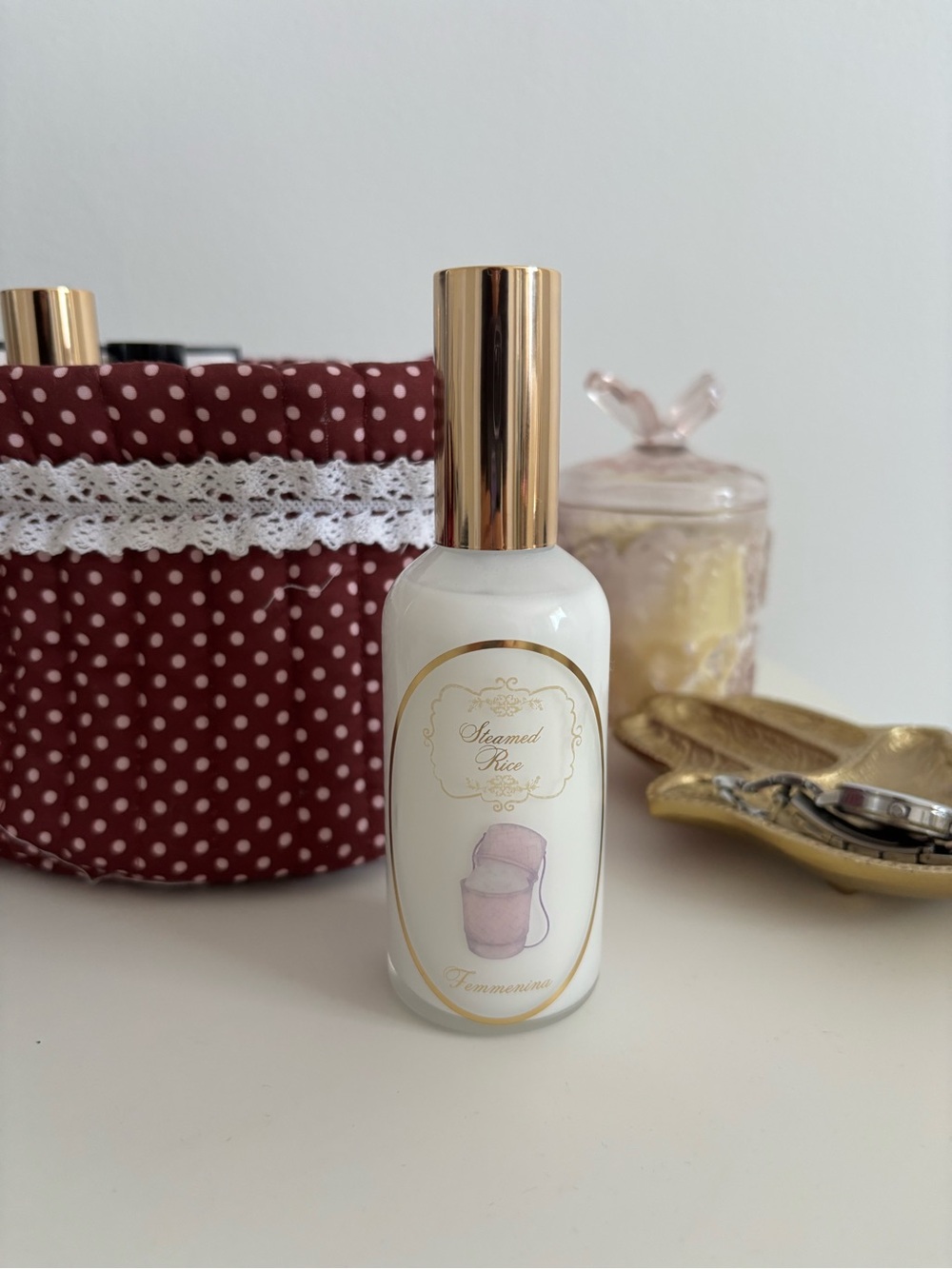Femmenina Out of Stock Steamed Rice body Spray Alchohol Free